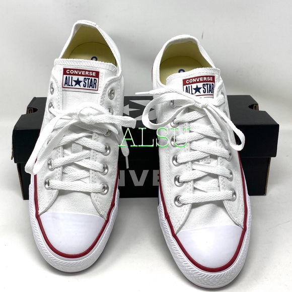 Converse All Star Classic Low Canvas White Women’s Size Sneakers M7652C - Picture 4 of 8